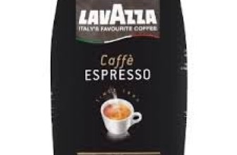 Lavazza Caffe Espresso 100% Premium Arabic Whole Bean Coffee (2.2 lbs)