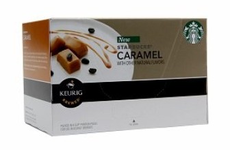 Starbucks Caramel Coffee K-Cup Portion Pack for Keurig K-Cup Brewers, 10 Count (Pack of 3)