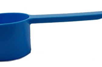 Yankee Traders Coffee 3 Durable Plastic Scoops, One Size, Light Blue
