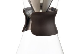GROSCHE Portland Pour Over Coffee Maker with Ultramesh Ultra-Fine Stainless Steel Mesh Pour Over Coffee Dripper filter 1000 ml / 34 fl oz.