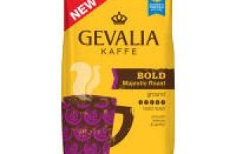 Gevalia Kaffe Ground Coffee Bold Majestic Roast, 12 OZ (Pack of 6)