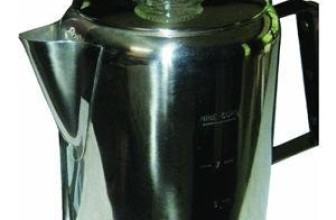Rapid Brew Stainless Steel Stovetop Coffee Percolator, 2-9 cup