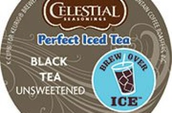 CELESTIAL UNSWEETENED BLACK PERFECT ICED TEA 24 K CUPS