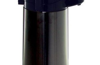 Update International NVAP-22BK 6-Pack Stainless Steel Val-U-Air Push-Button Regular Coffee Air Pot, 74-Ounce