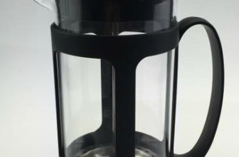RoanWare ™ Ooh La La French Press Coffee,Tea & Espresso Maker with 34-Ounce Heat Resistant Glass, Black