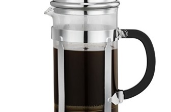 VonShef 8 Cup 34-Oz Glass French Press Cafetiere Coffee Maker