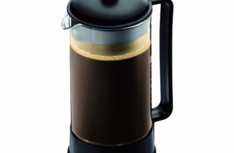 Bodum Brazil 8-Cup French Press Coffee Maker, 34-Ounce, Black