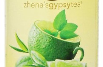 Zhena’s Gypsy Tea, Mojito Mint Tropical Green Tea, 22 Count Tea Sachet