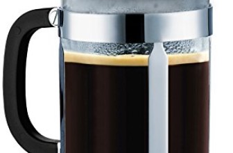 SterlingPro Coffee & Espresso Maker, 8 Cups (4 Ounce Each), Chrome
