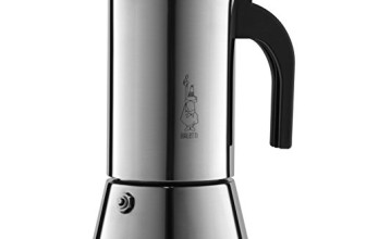 Venus Espresso Coffee Maker, Stainless Steel, 6 cup