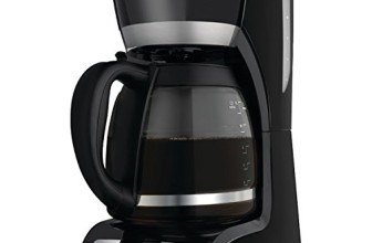Black & Decker DCM2160B 12-Cup Programmable Coffeemaker, Black