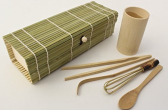 Zoie + Chloe 100% Natural Bamboo Japanese Matcha Tea Gift Set