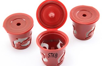 STK’s Reusable K-Cup 3 Count for Keurig K-Cup Elite and Home Brewer K75, K45, B60, B70, B130, K40, B40, B145, B150, K60, B140, K70, K150, B31, B30, K140, K145, B44, B200, K130, B3000, B50, and B66