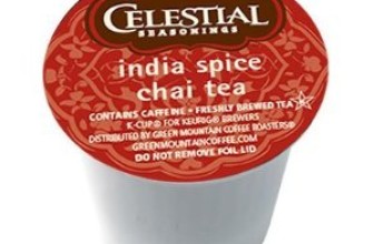Celestial Seasonings India Spice Chai Tea K-Cup 48 Count Case