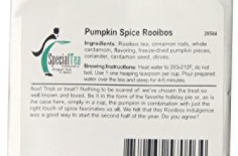 Special Tea Rooibos Tea Loose Leaf Tea, Pumpkin Spice, 1 Ounce