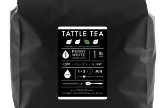 Tattle Tea White Tea, Peony, 1 Pound