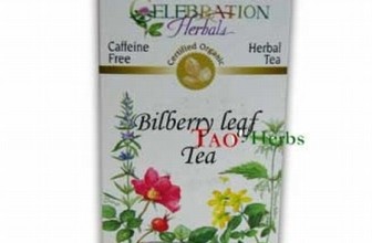 Celebration Herbals Teabags Herbal Tea Bilberry Leaf Organic, 24 Bags