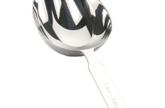RSVP Endurance Stainless Steel Oval 1 Cup Measuring Scoop
