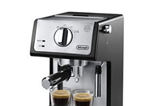 De’Longhi ECP3420 15″ Bar Pump Espresso and Cappuccino Machine, Black