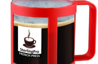 SterlingPro 6 Cup French Coffee Press, Unique Double Screens