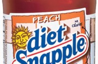 Diet Snapple Ice Tea – Peach 16 Oz All Natural Flavor Real Brewed (Pack of 6)