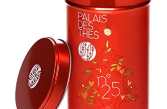 Palais des Thés Rooibos N°25 Flavored Rooibos Tea, 3.5oz Metal Tin