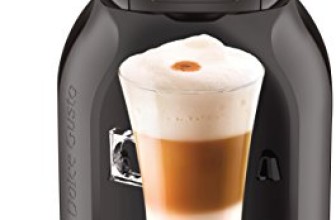 DeLonghi America EDG305BG EX:1 Nescafe Dolce Gusto Mini Me Espresso and Cappuccino Machine, Black