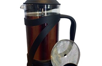 LUX ESSENTIALS French Press Set – 34 Ounce Capacity – Coffee Press and Tea Maker with Replacement Screen and Measuring Spoon! Iced Coffee Maker For Coffee or Tea