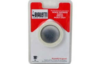 Bialetti Replacement Gaskets and Filter For 6 Cup Stovetop Espresso Coffee Makers