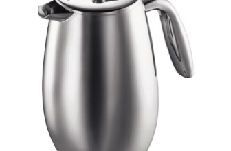 Bodum 1308-16 Columbia 8-Cup Stainless-Steel Thermal Press Pot