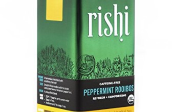 Rishi Tea Peppermint Rooibos, 2.47 Ounce