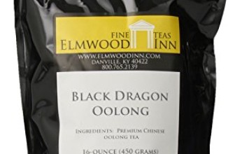 Elmwood Inn Fine Teas, Black Dragon Oolong Tea, 16-Ounce Pouch