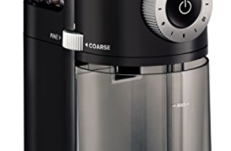 KRUPS GX5000 Professional Electric Coffee Burr Grinder with Grind Size and Cup Selection, 8-Ounce, Black
