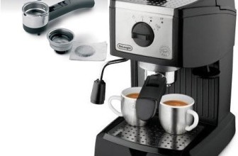 DeLonghi EC155 Pump Espresso and Cappuccino Maker, 220 to 240-volt