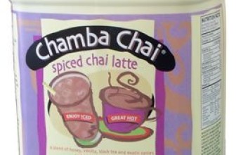 Chamba Chai Spiced Chai Latte 4lb. Container