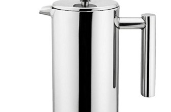 Highwin 8-Cup/35-Ounce Double Wall Insulated Stainless Steel French Coffee Press, Durable Coffee Tea Maker with Stainless Steel Plunger