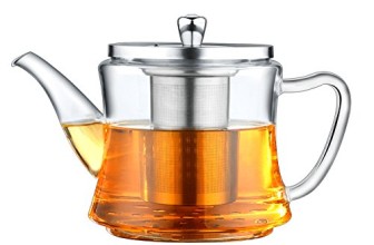 Multifunctional Glass Teapot: For Making Tea and Boiling Tea, Applicable for Electromagnetic Oven, Gas Stove, Electric Ceramic Cooker and Lightwave Oven