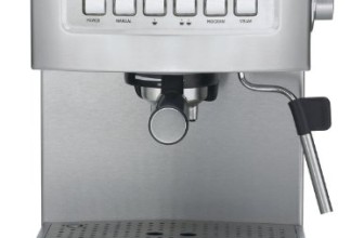 Factory Refurbished Cuisinart EM-200 Programmable 15-Bar Espresso Maker, Stainless Steel