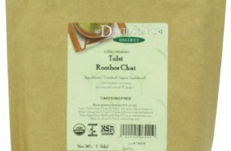 Davidson’s Tea, Tulsi Rooibos Chai, 16-Ounce Bag