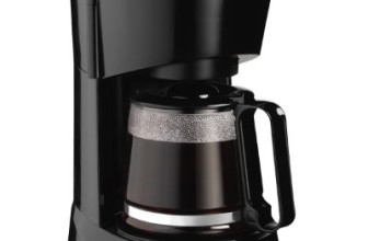 Hamilton Beach Coffeemaker with Glass Carafe, 5-Cup (48136)