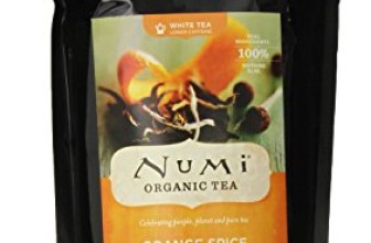 Numi Organic Tea White Orange Spice – Spice, White Tea, Loose Leaf, 16 Ounce BAg