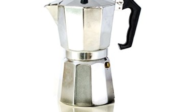 The Abundant Kitchen Classic 6 Cup Stovetop Espresso Maker