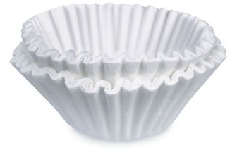Bunn A10 Paper Coffee Filter for 8, 10 Cup Brewers and Home Models (Case of 1000)