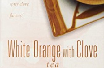 Davidson’s Tea White Orange with Clove, 25-Count Tea Bags (Pack Of 6)