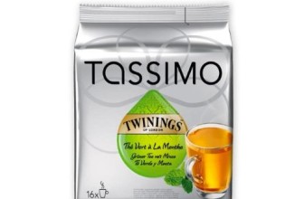 Tassimo Twinings Green Tea & Mint, 16 T-Discs