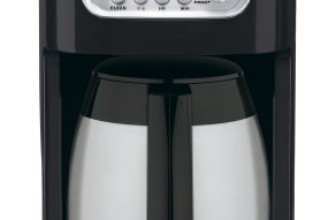 Cuisinart DCC-1150BK 10-Cup Classic Thermal Programmable Coffeemaker, Black