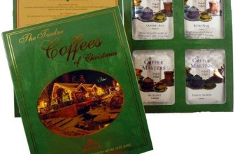 Coffee Masters The Twelve Coffees of Christmas Variety Pack Ground Coffee, 1.5-Ounce Packets