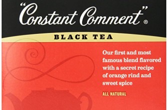 Bigelow Constant Comment Tea, 40-Count Boxes (Pack of 6)