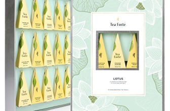 NEW Tea Forte Large Tin Lotus Collection – Fifteen Silken Pyramid Infuser