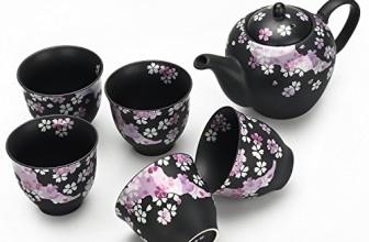 Japanese Handcrafted Cherry Blossom 6pc Tea Gift Set
